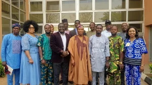 INEC and NUJ officials in Oyo State