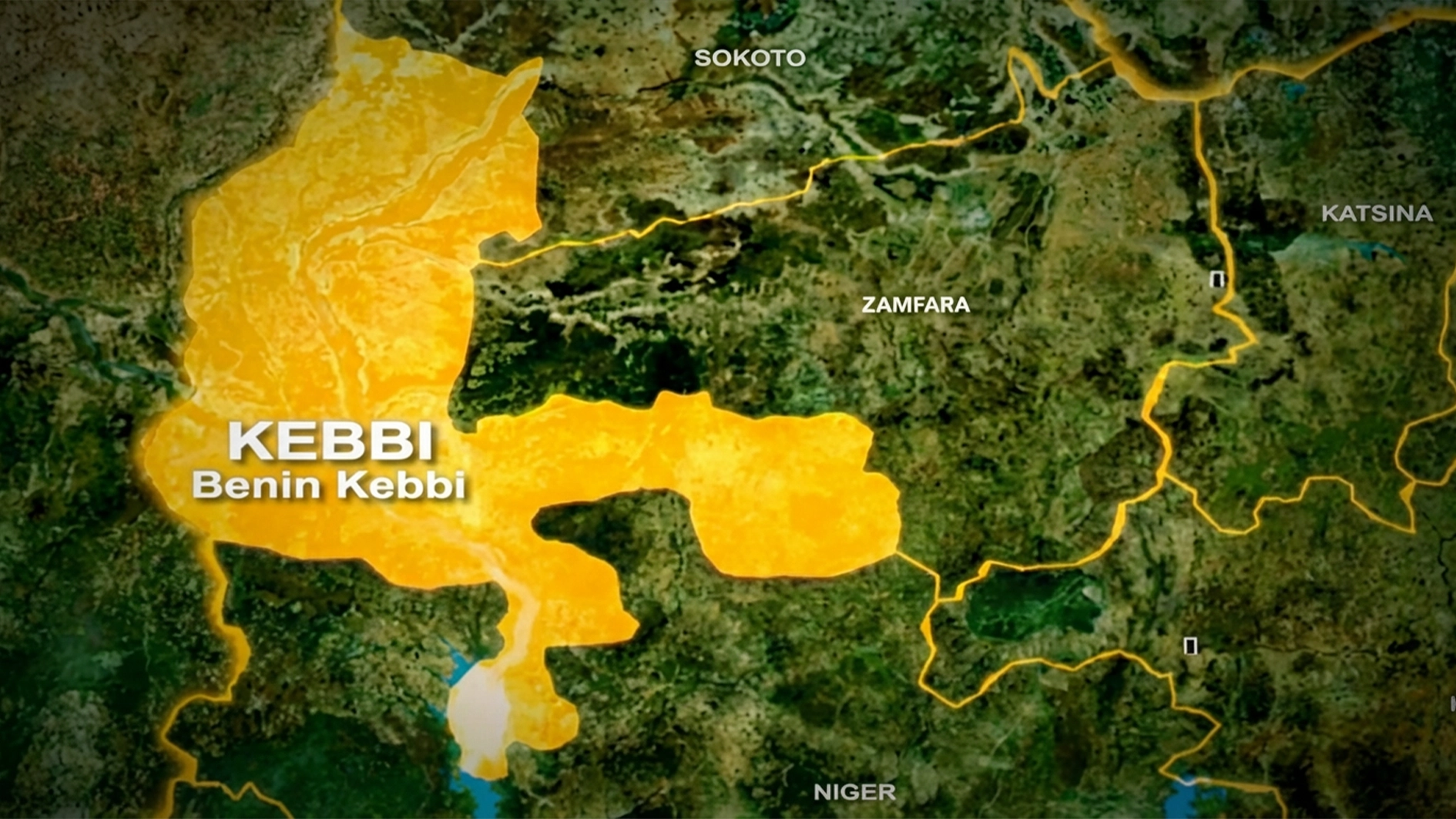 Kebbi State Map