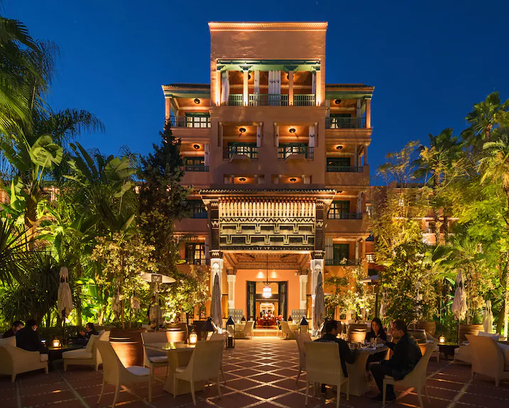 La Mamounia, Marrakech, Morocco. Photo from Instagram
