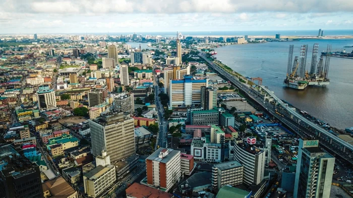 Lagos aerial view