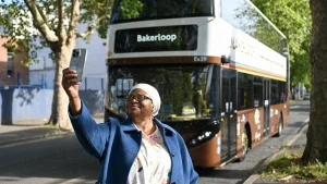 London Bus Aunty