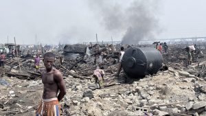 Makoko after demolition