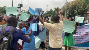 Makoko-protesters