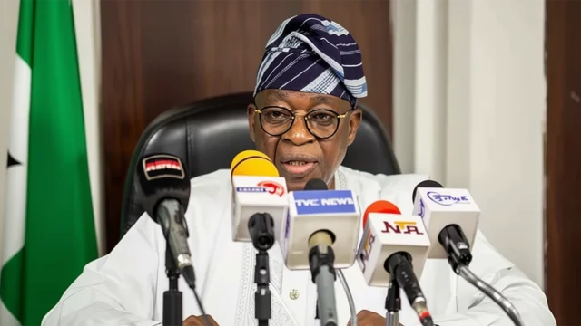 Minister of Blue Economy Adegboyega Oyetola