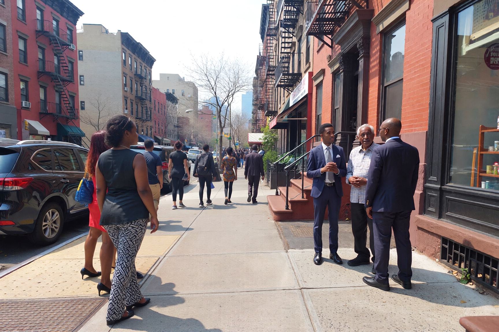 A group of Nigerians living in NYC