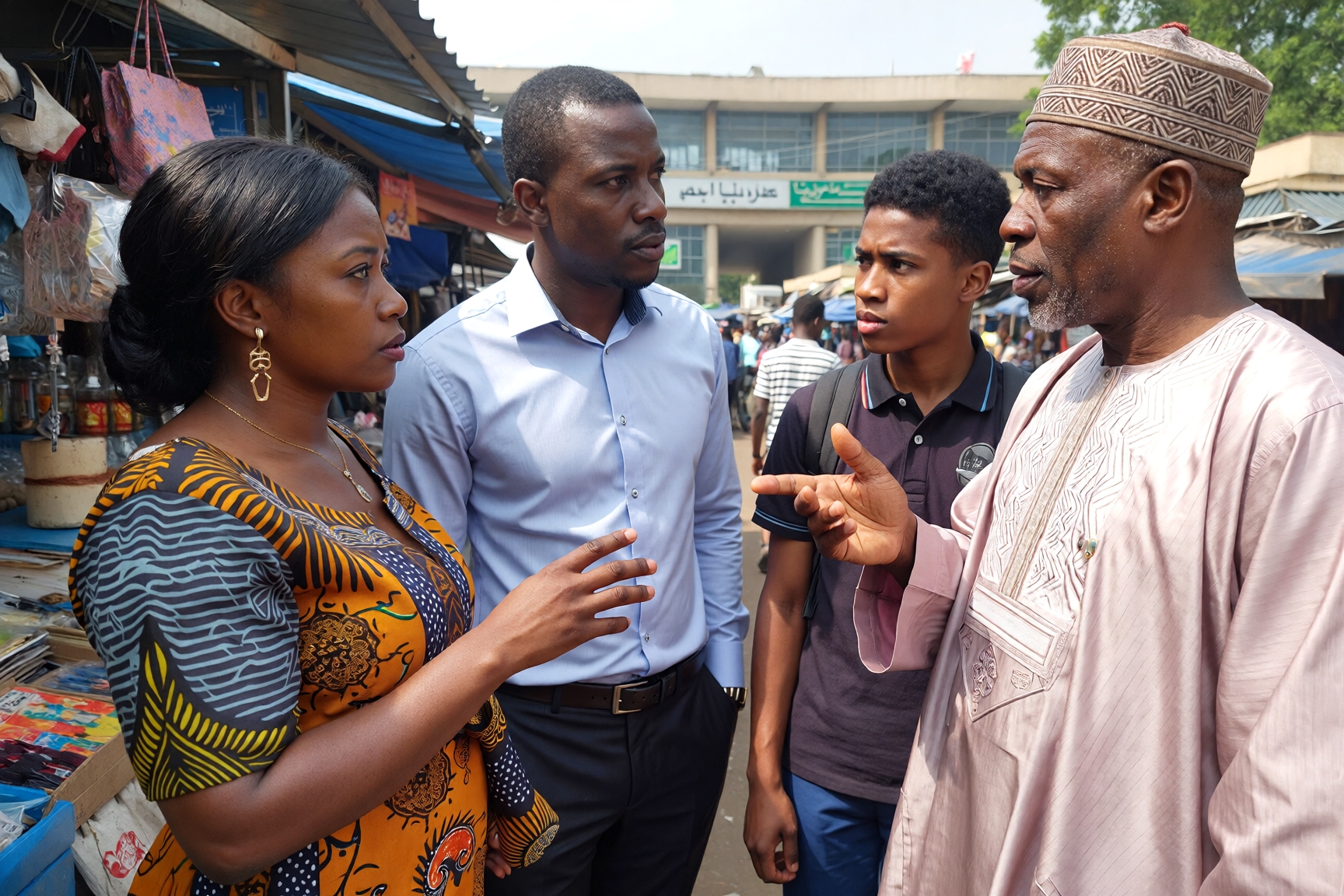 Do Nigerians speak Arabic?