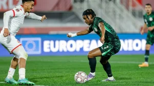 Nigeria’s forward Ademola Lookman (Photo by Abdel Majid BZIOUAT AFP )