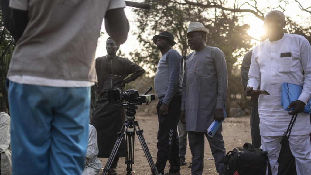Northern Nigerian directors are hoping to tap into a vast potential market for their films. Photo by Olympia de Maismont for AFP