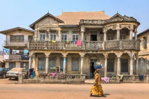 Old Nigerian building