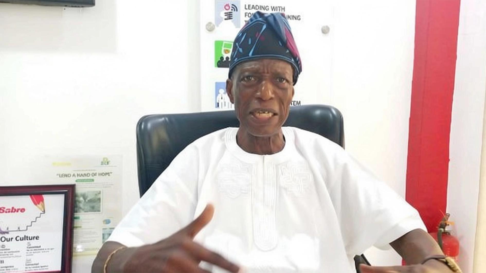 Olusoji Amusan, a former manager at the Lufthansa German Airlines and a former President of the National Association of Nigerian Travel Agencies (NANTA)