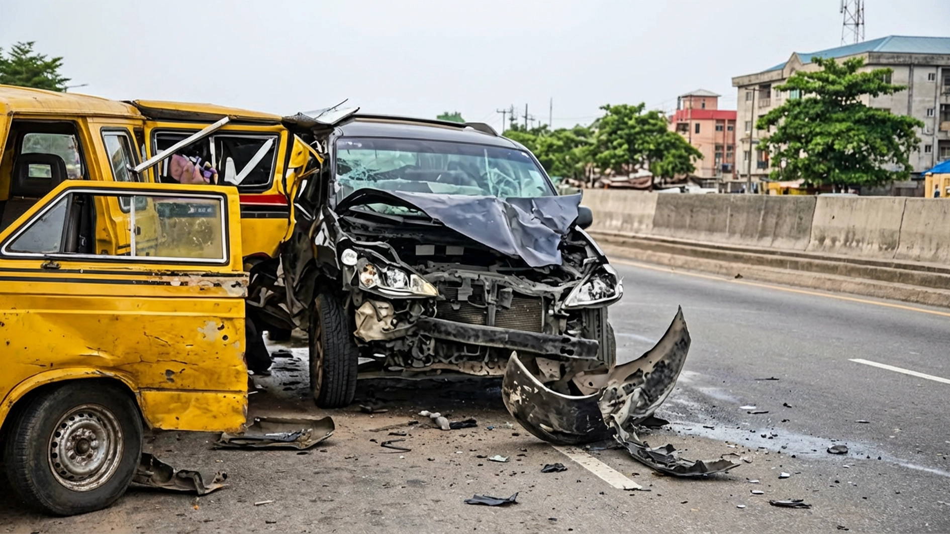 One dead, others injured in Oshodi car accident