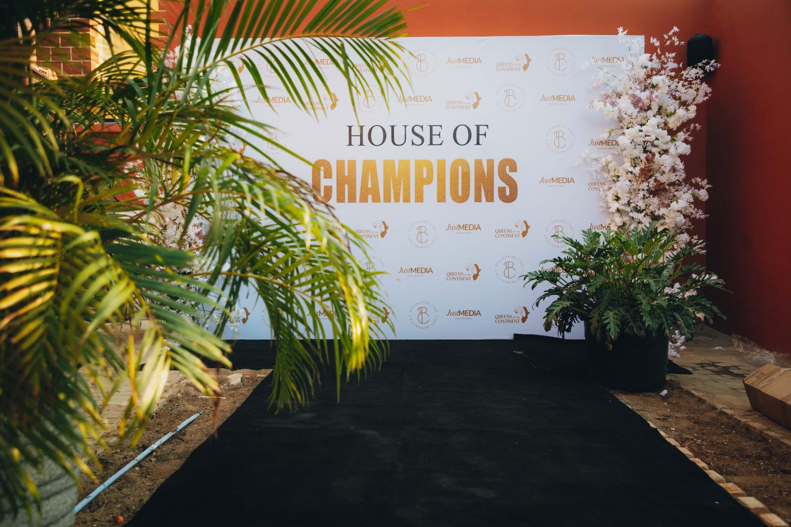 House of Champions exclusive private dinner 