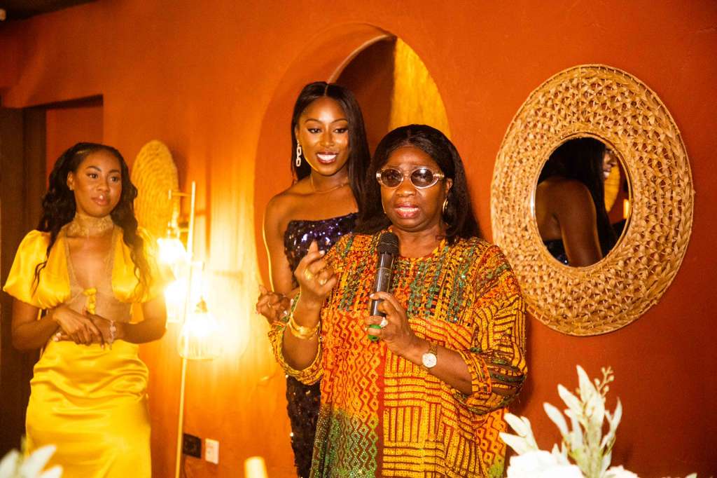 Madam Abike Dabiri Erewa at the House of Champions exclusive private dinner 