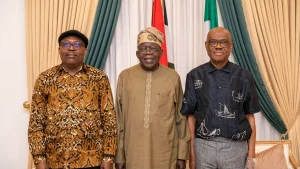President Bola Tinubu has brokered peace between Sim Fubara and Nyesom Wike