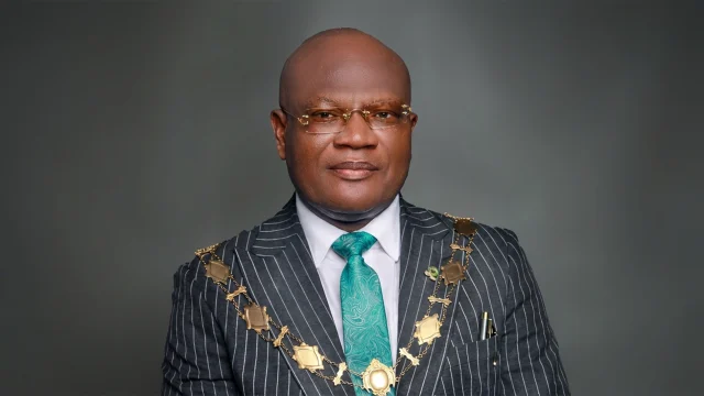 Prof. Pius Olarenwaju, President Chairman of Council, CIBN