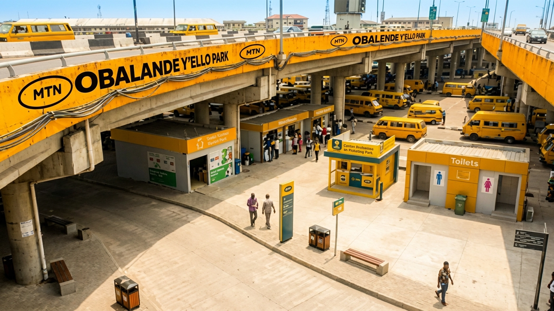 Proposed design for Obalende Under Bridge