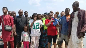 Rescued victims