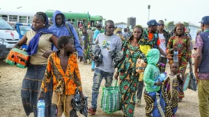 Returning refugees