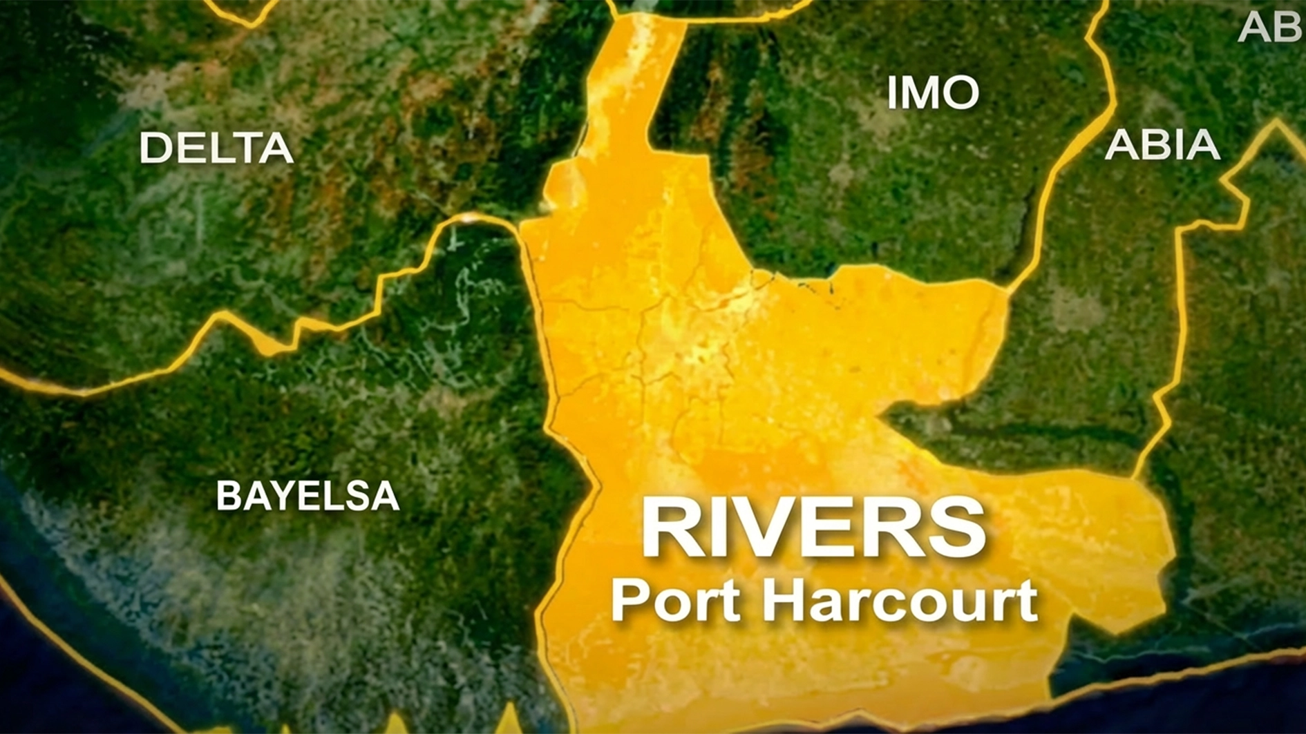 Rivers State Map