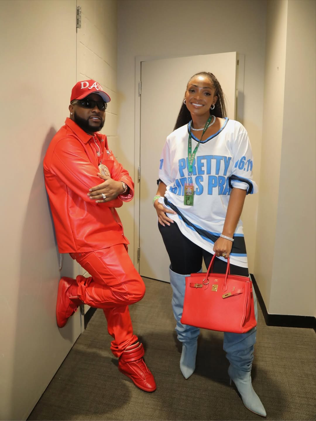 Sharon and David Adeleke 