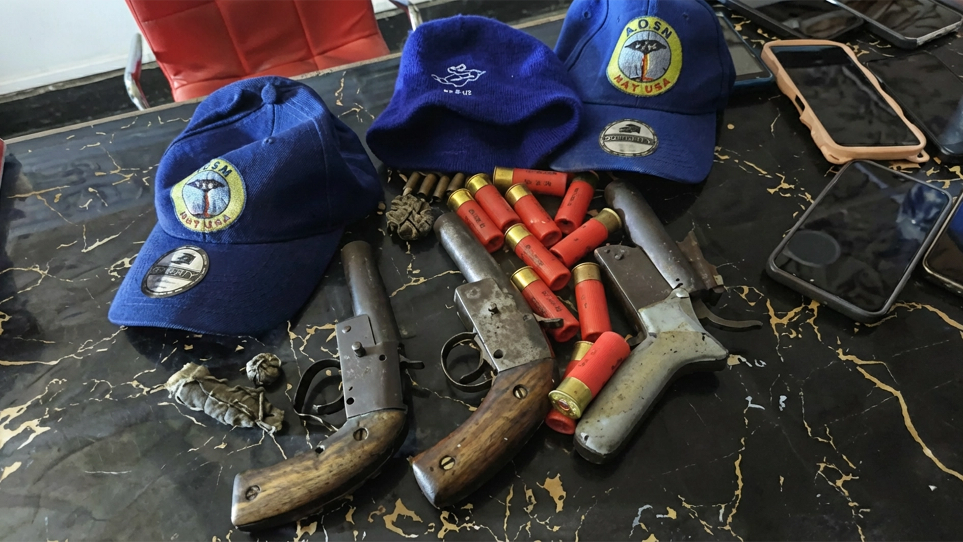 Seized items