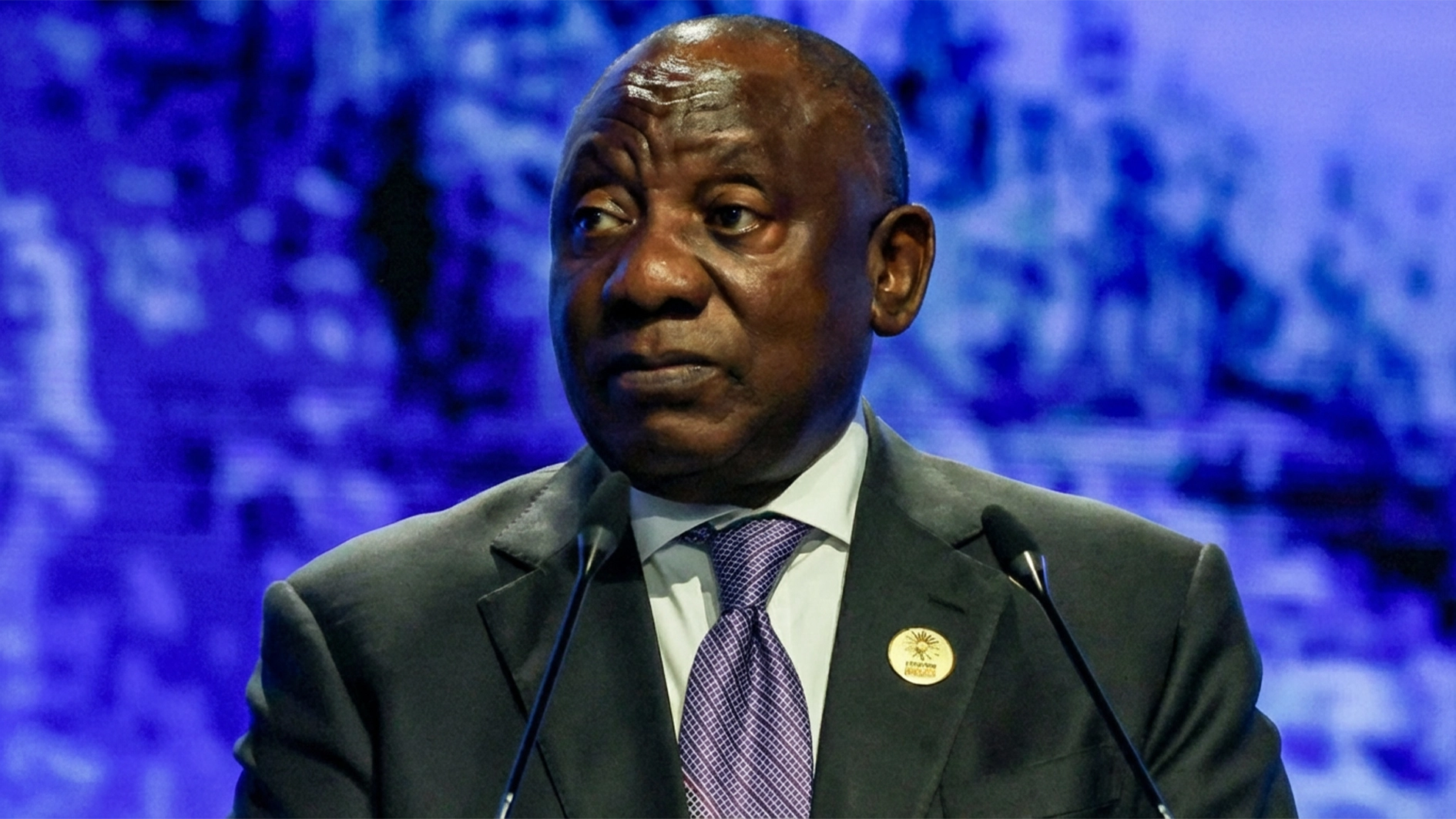 South African President Cyril Ramaphosa