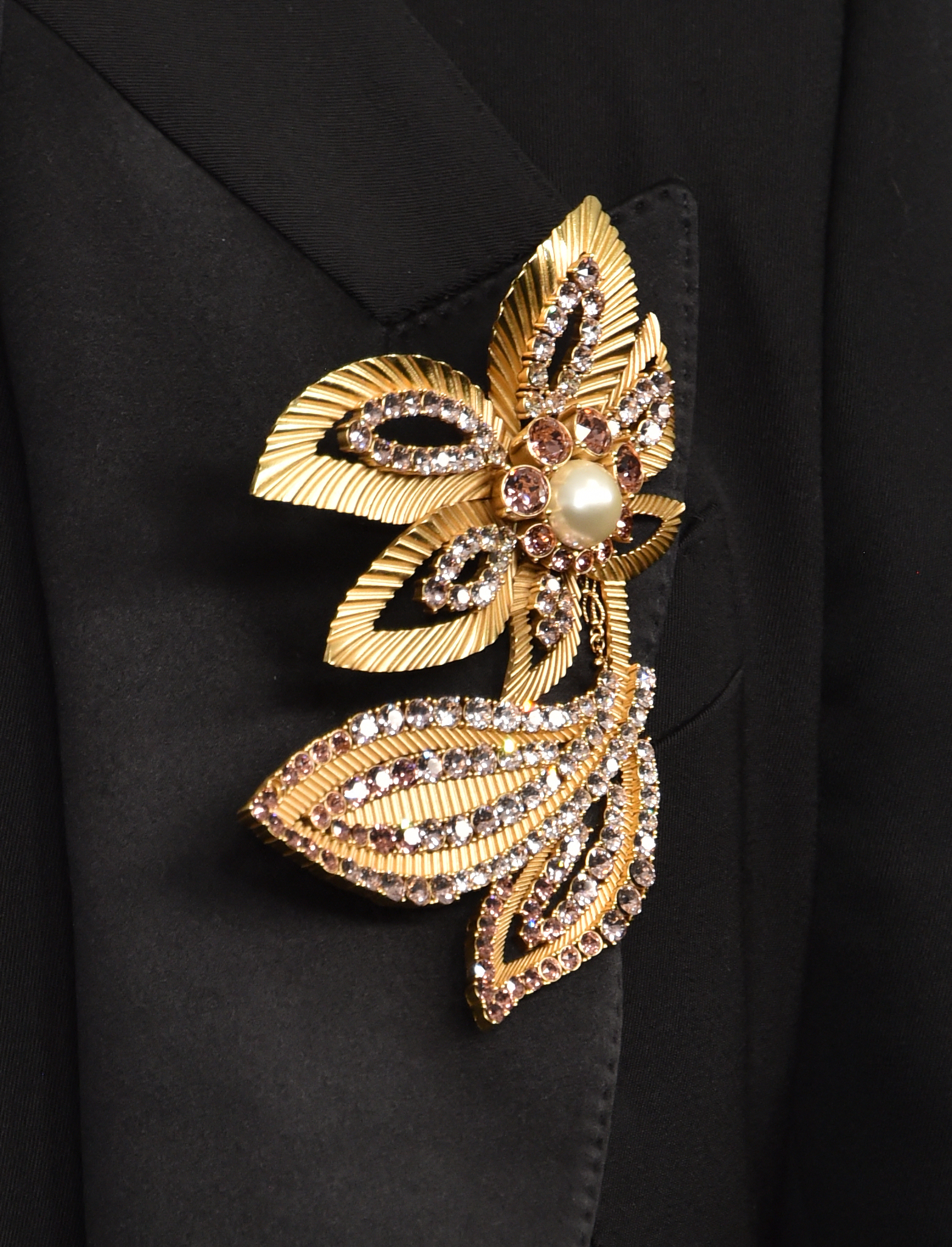 South Korean actor Lee Byung-hun (detail brooch) attends the 31st Annual Critics Choice Awards at Barker Hangar in Santa Monica, California, on January 4, 2026. (Photo by Chris DELMAS / AFP)