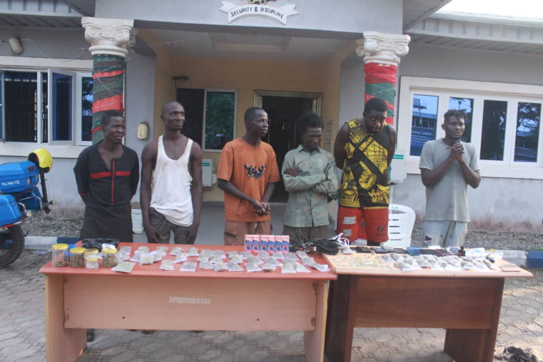 Air Force arrests six drug suspects in Lagos, hands them over to NDLEA