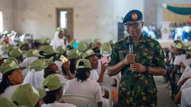 The Director-General of the National Youth Service Corps (NYSC), Brigadier General Olakunle Nafiu