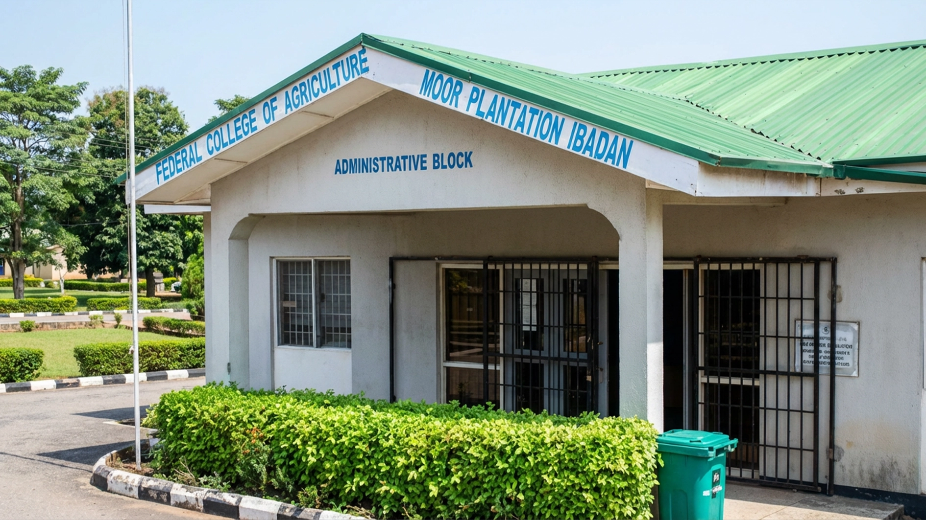 The Federal College of Agriculture, Moor Plantation, Ibadan (FCAIB)