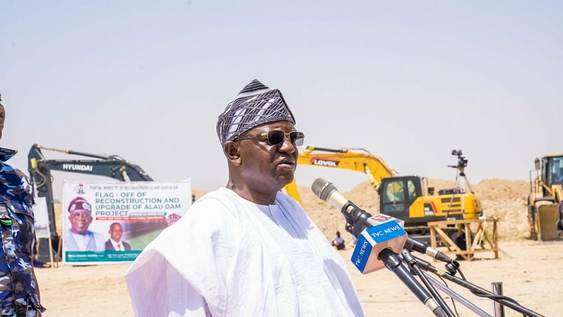 The Minister of Water Resources and Sanitation, Prof. Joseph Terlumun Utsev,