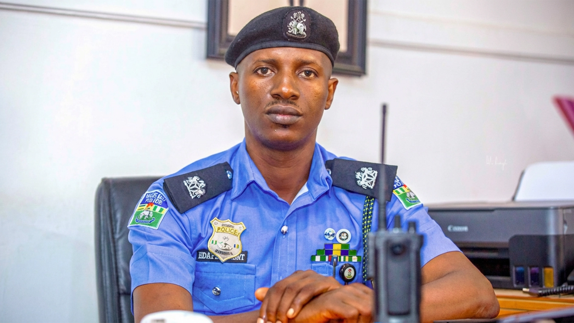 The Police Public Relations Officer, Bright Edafe