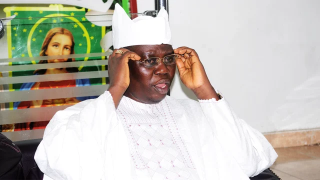 The convener, Oodua Progreesive Union Worldwide and Aare Onakakanfo of Yorubaland, Gani Adams