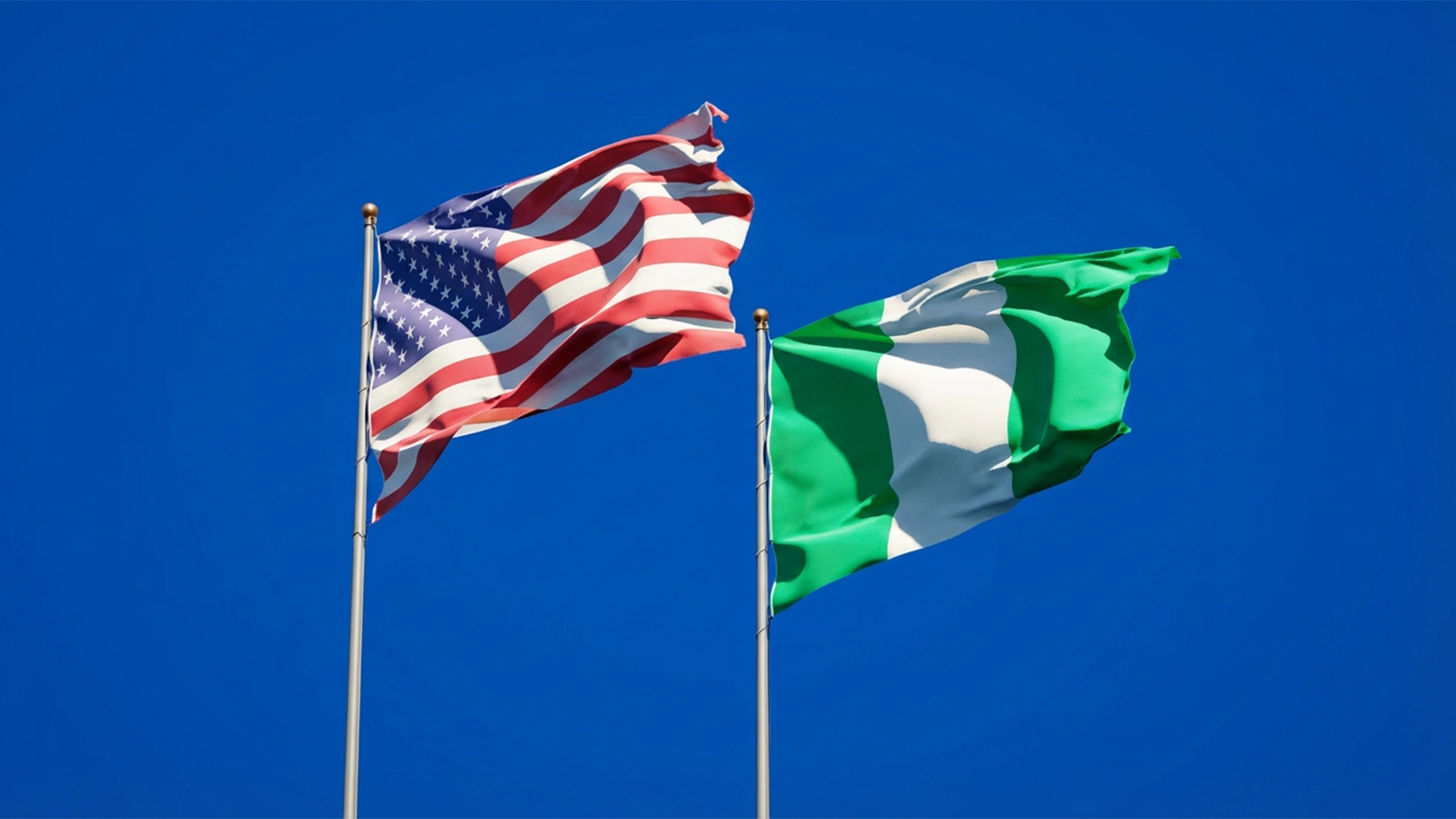 US and Nigeria flags