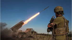 Ukraine-Russia missile fired