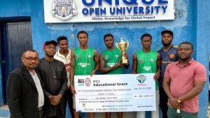 Unique Open University, emerged as the overall winner of the maiden Nigeria University Flag Football Tournament