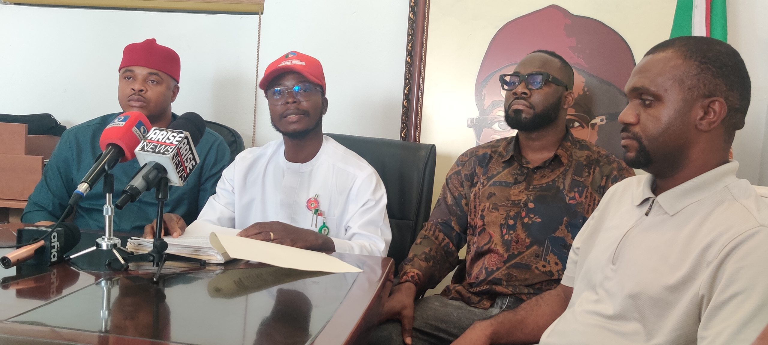 Ambrose Nwaogwugwu, Coordinator, South East Progressive Digital Media Practitioners, while addressing newsmen at a press conference held in Owerri, on Monday