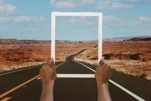 beautiful-landscape-contained-photo-frame. Photo by Freepik