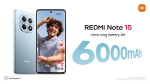 The REDMI Note 15 Series has long battery life, and fast charging for everyday users.