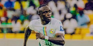 Image of Senegal forward Sadio Mane.
