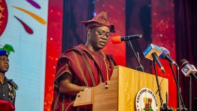Seyi Makinde administration installs beaded crowns on three Ibadan high chiefs despite postponement request, insisting action follows Oyo State Chiefs Law and tradition.