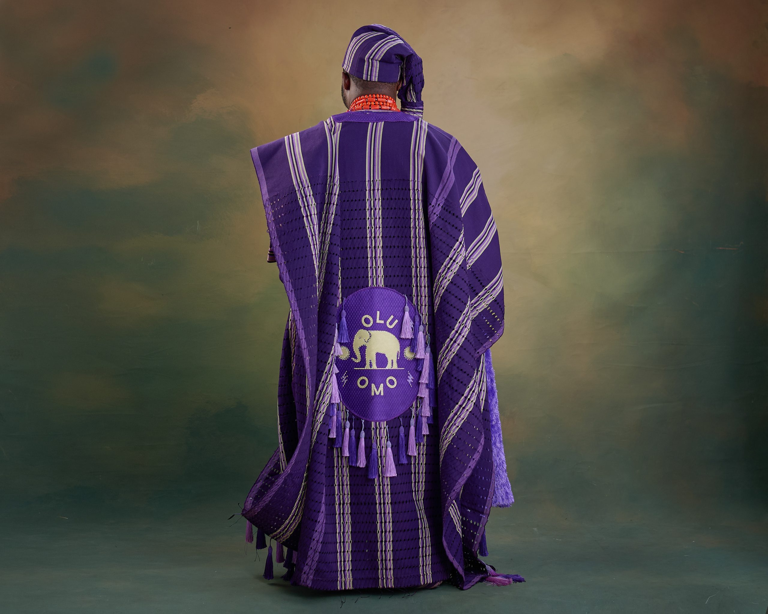 High Chief Olawale Abiodun Lawal Abinugbola, photographed by Fasanmi Afolabi (@folastag), styled by Simi Teds Bespoke