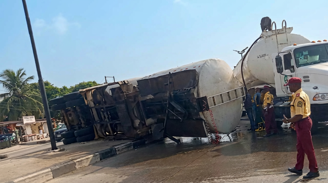 Scene of the accident.
