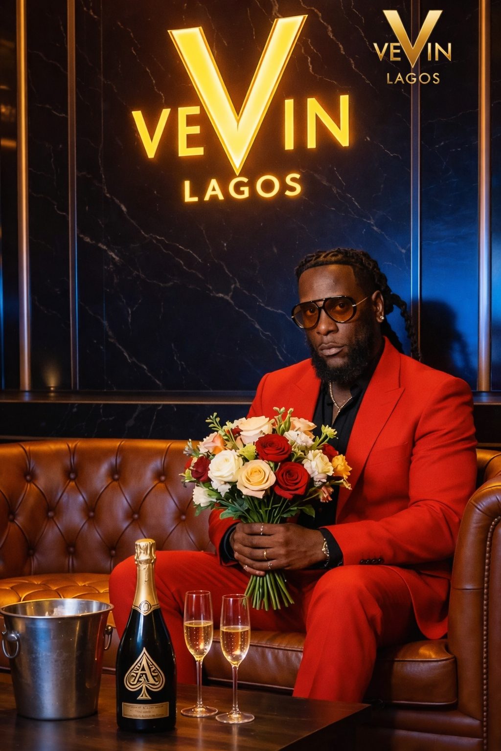Burna Boy at Vein Lagos . February 14, 2026. Credit Instagram@vevinlagos (1)