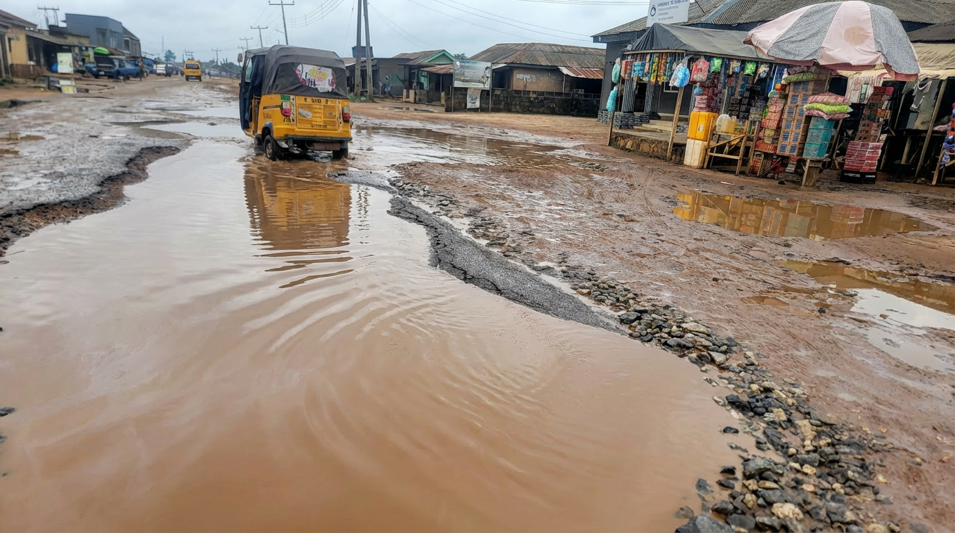 Mowo-Koga-Ado Odo road
