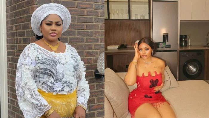 Rita Daniels and her daughter, Regina Daniels