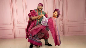 Olakunle Churchill and Roseline Meurer