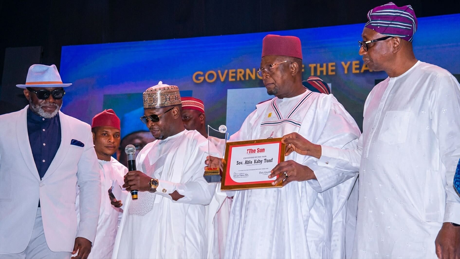 Governor Yusuf Wins The Sun Newspaper Governor of the Year Award