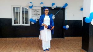 The wife of the Chief of Naval Staff and President of Navy Officers Wives Association (NOWA), Mrs Aisha Abbas