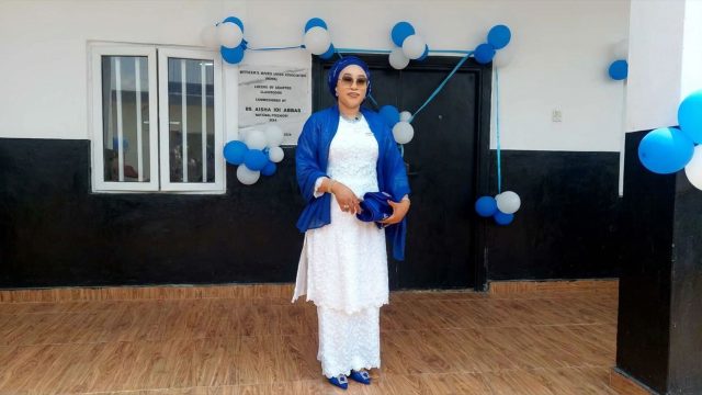 The wife of the Chief of Naval Staff and President of Navy Officers Wives Association (NOWA), Mrs Aisha Abbas